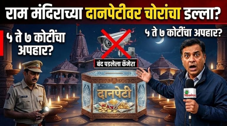 अयोध्येत संताप: राम मंदिराच्या दानपेटीवर डल्ला मारणारे ‘ते’ चोर नक्की कोण?