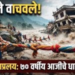 नेपाळ महाप्रलय: ७० वर्षीय आजीच्या साडीने वाचवले २१ जणांचे प्राण!