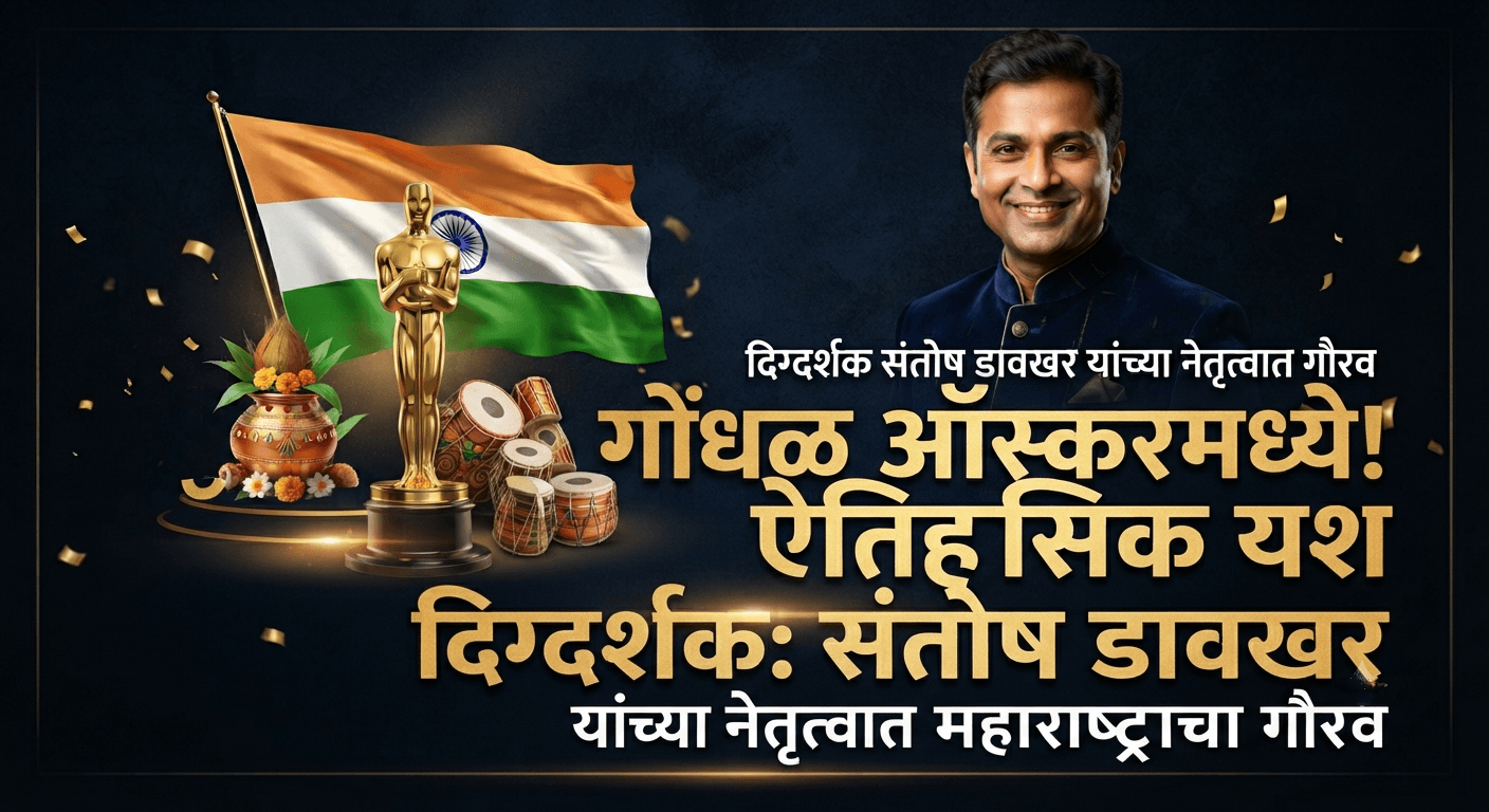 ऑस्करच्या वाटेवर 'गोंधळ': दिग्दर्शक संतोष डावखर यांचा अभिमानास्पद प्रवास